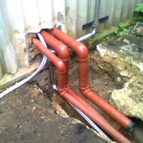 M & J Welding - Outlet Pipes (After)