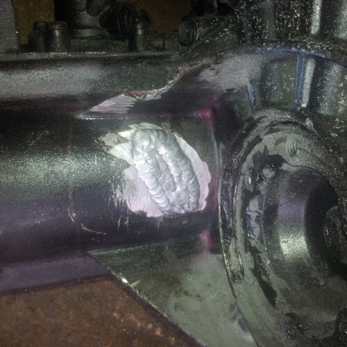 Gearbox Repair [After] - M &J Welding