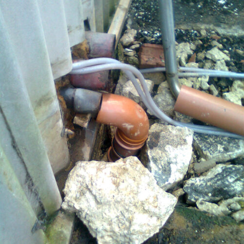 M & J Welding - Outlet Pipes (Before)